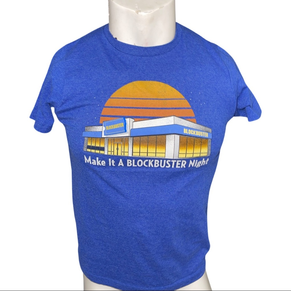 Blockbuster Video Graphic T-Shirt: GUC: VHS: Dead Media: Retro Style: 90’s